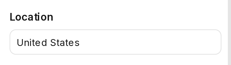 Location filter set to United States